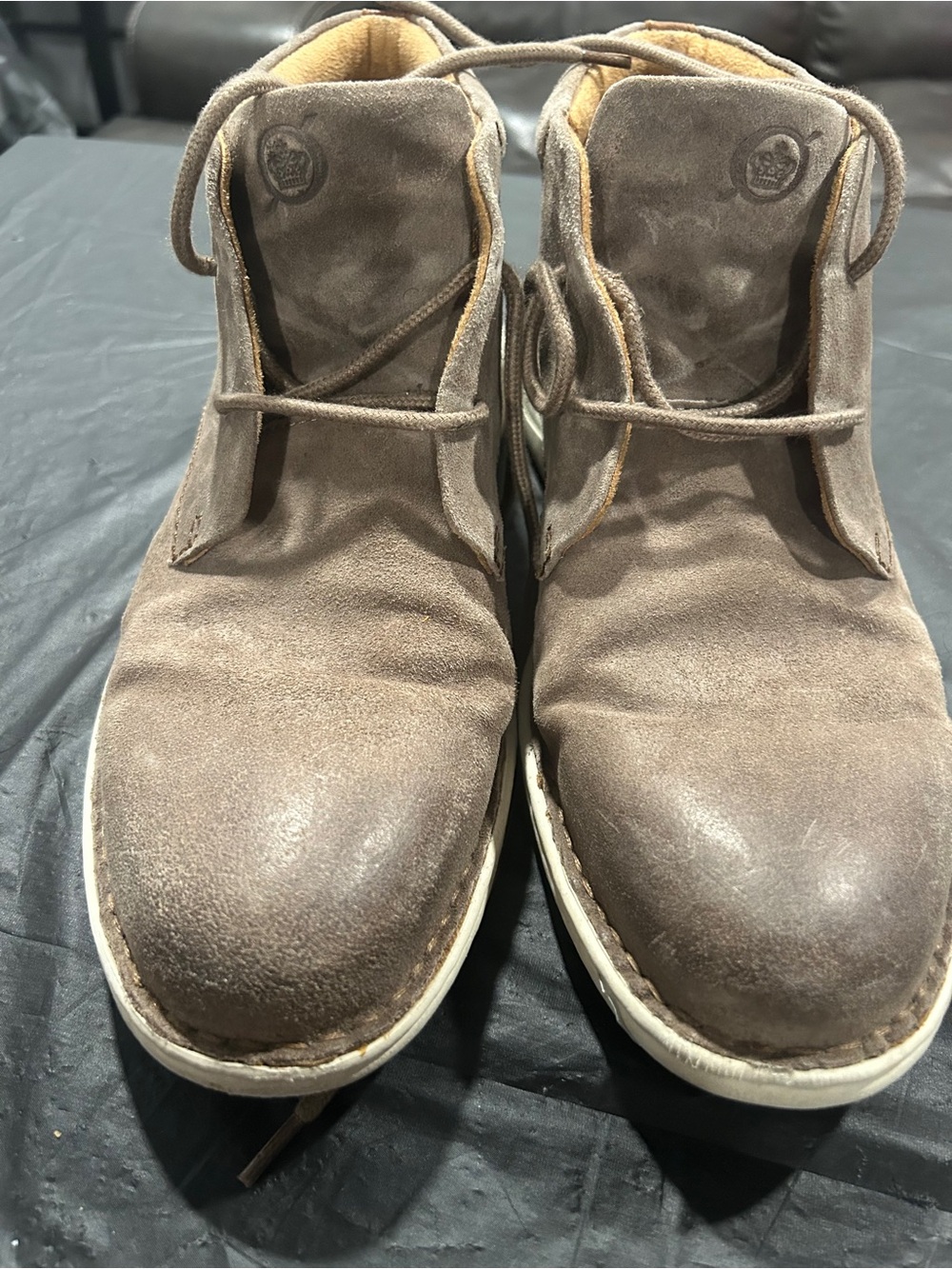 Born Men's Brown Suede Chukka Boots